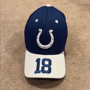NFL Blue and White Peyton Manning Cap